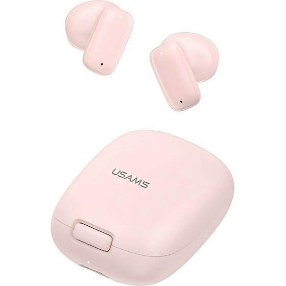Usams Sluchawki Bluetooth 5.3 Twsid Series Bezprzewodowe rozowy/Pink (ID25) - (BHUID04)