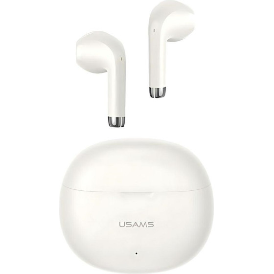 Usams Sluchawki Bluetooth 5.3 Twsrhymbo Series Bezprzewodowe bezowy/Beige (US-YO17) - (BHUYO02)