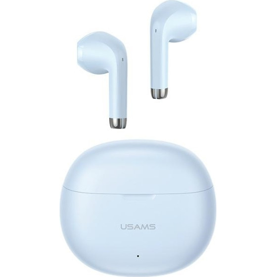 Usams Sluchawki Bluetooth 5.3 Twsrhymbo Series Bezprzewodowe niebieski/Blue (US-YO17) - (BHUYO03)