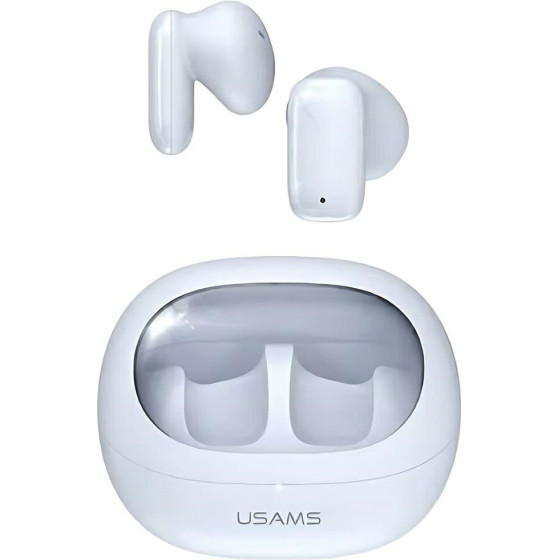 Usams Sluchawki Bluetooth 5.3 Twstd Series Bezprzewodowe niebieski/Blue (TD22) - (BHUTD02)