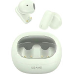 Usams Sluchawki Bluetooth 5.3 Twstd Series Bezprzewodowe zielony/Green (TD22) - (BHUTD04)