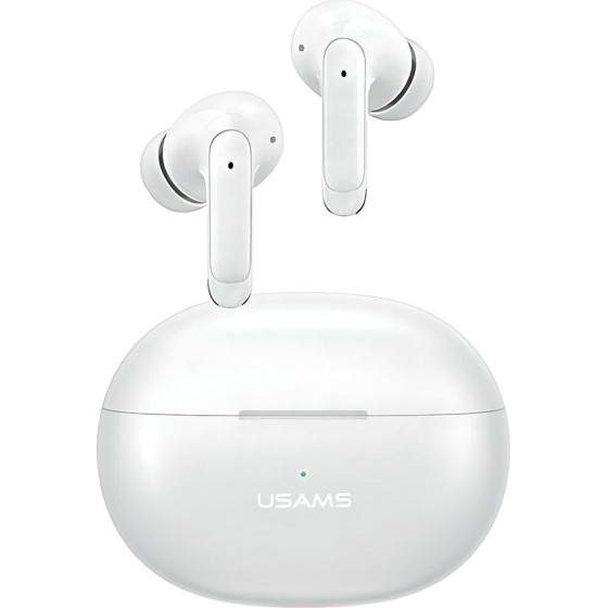 Usams Sluchawki Bluetooth 5.3 TWSX-Don Series Dual Mic Enc Bezprzewodowe bialy/White (- - (BHUXD02)