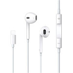 Usams Sluchawki Stereo EP-24 Lightningiphone 7/8/X/XS/Xs Max/Xr bialy/White - (HSEP2401)