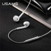 Usams Sluchawki Stereo EP-24 Lightningiphone 7/8/X/XS/Xs Max/Xr bialy/White - (HSEP2401)