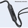 Usams Sluchawki Stereo EP-47 3.5mmczarny/Black 1,2m (US-SJ594) - (HSEP4701)