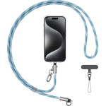 Usams Smycz Do Telefonu z Kablem Do Ladowania SJ746 30W USB-C Do Lightning 1.2m Niebieski - (SJ746GS03)