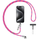 Usams Smycz Do Telefonu z Kablem Do Ladowania SJ746 30W USB-C Do Lightning 1.2m Rozowy - (SJ746GS05)