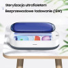 Usams Sterylizator UV-C lad. indukcyjna15W bialy/White (US-ZB151) - (ZB151XDH01)