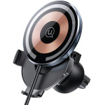 Usams Uchwyt Indukcyjny US-CD164 15W 2w1MAgnetic Do Kratki went. Transparent - (CD164DZ02)