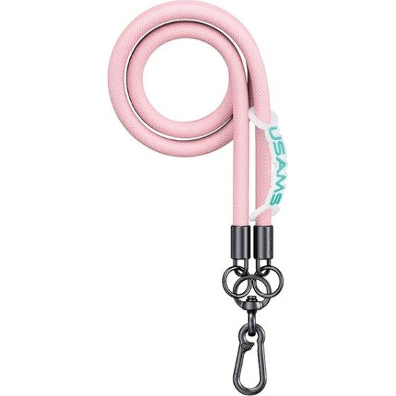 Usams Uniwersalna Smycz Do Telefonu 1,2mrozowy/Pink (US-ZB282) - (ZB282GS03)