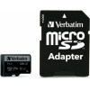 Verbatim 128GB Microsd Card + Adapter Pro U3 Black - (47044)