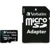 Verbatim 128GB Microsdxc Card V10 + Adapter Black - (44085)