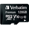 Verbatim 128GB Microsdxc Card V10 + Adapter Black - (44085)