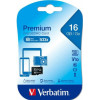 Verbatim 16GB Microsdhc Card V10 Black - (44010)