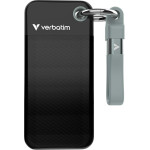 Verbatim 2TB Ssd Keychain With Usb 3.2 Gen.2 Cable Black-Grey - (32194)
