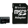 Verbatim 32GB Microsd Card + Adapter Pro U3 Black - (47041)