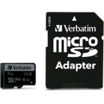 Verbatim 32GB Microsd Card + Adapter Pro U3 Black - (47041)