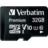 Verbatim 32GB Microsdhc Card V10 + Adapter Black - (44083)