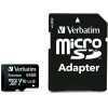 Verbatim 64GB Microsdxc Card V10 + Adapter Black - (44084)