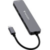 Verbatim Adapter Hub HDMI/USB-C 3.2/USB-C/2xUSB-A 3.2/SD/Microsd Aluminum - (32158)