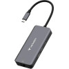 Verbatim Adapter Hub USB-C/HDMI/3xUSB-A 3.2/RJ45 Aluminum - (32157)