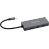 Verbatim Adapter Hub USB-C/HDMI/3xUSB-A 3.2/RJ45 Aluminum - (32157)