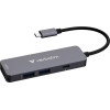Verbatim Adapter Hub USB-C/HDMI/USB-A 3.2/USB-A 2.0 Aluminum - (32155)