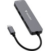 Verbatim Adapter Hub USB-C/HDMI/USB-A 3.2/USB-A 2.0/SD/Microsd Aluminum - (32156)