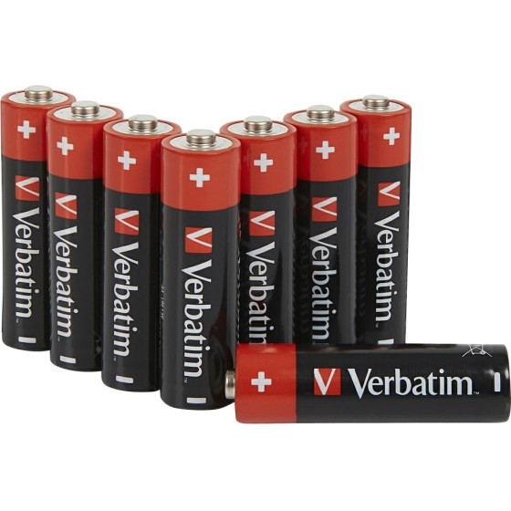 Verbatim Alkaline Battery Aa LR6 8pCs - (49503)