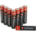 Verbatim Alkaline Battery Aaa LR03 8pCs - (49502)