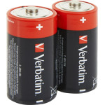 Verbatim Alkaline Battery C LR14 2pCs Black - (49922)