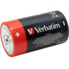 Verbatim Alkaline Battery D LR20 2pCs Black - (49923)