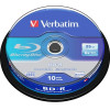 Verbatim Blu-Ray Discs 25GB 6X BD-R Sl 10pCs White - (43742)