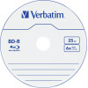 Verbatim Blu-Ray Discs 25GB 6X BD-R Sl 10pCs White - (43742)