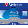 Verbatim Blu-Ray Discs 25GB 6X BD-R Sl 5pCs White - (43715)