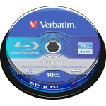 Verbatim Blu-Ray Discs 50GB 6X BD-R Dl 10pCs Gray - (43746)