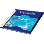 Verbatim CD-R Disc 700MB 52x Extra Protection White 1pc - (43347)