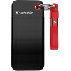 Verbatim Drive Ssd 2TB - Key Ring With Cable Usb 3.2 gen.2 black-Red - (32196)