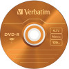 Verbatim DVD-R Colour Slim Disc 4.7GB 16X 5pCs Multicolored - (43557)