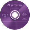 Verbatim DVD-R Colour Slim Disc 4.7GB 16X 5pCs Multicolored - (43557)