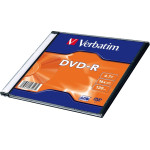 Verbatim DVD-R Disc 4.7GB 16x Azo Matt Silver 1sZt - (43547)