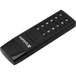 Verbatim External Drive Keypad Secure USB-C 3.2 Gen 1 128GB Black - (49432)