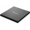 Verbatim External Slimline Blu-Ray Burner + Usb 3.0 Cable Black - (43890)