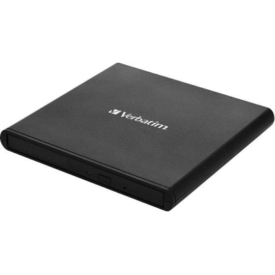 Verbatim External Slimline Writer CD/Dvd USB2.0 Black - (53504)