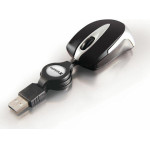 Verbatim Go Mini Optical Mouse USB-A 1000 Dpi Black - (49020)