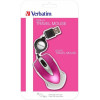 Verbatim Go Mini Optical Mouse USB-A 1000 Dpi Hot Pink - (49021)