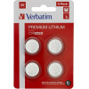 Verbatim Lithium Battery CR2032 3V 4pCs - (49533)