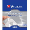 Verbatim Paper Envelopes For Cd Discs 50pCs White - (49992)