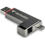 Verbatim Pendrive 128GB USB-A/USB-C Dual Quickstick - (32040)