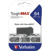 Verbatim Pendrive 64GB USB-A 2.0TOughmax Black - (49332)